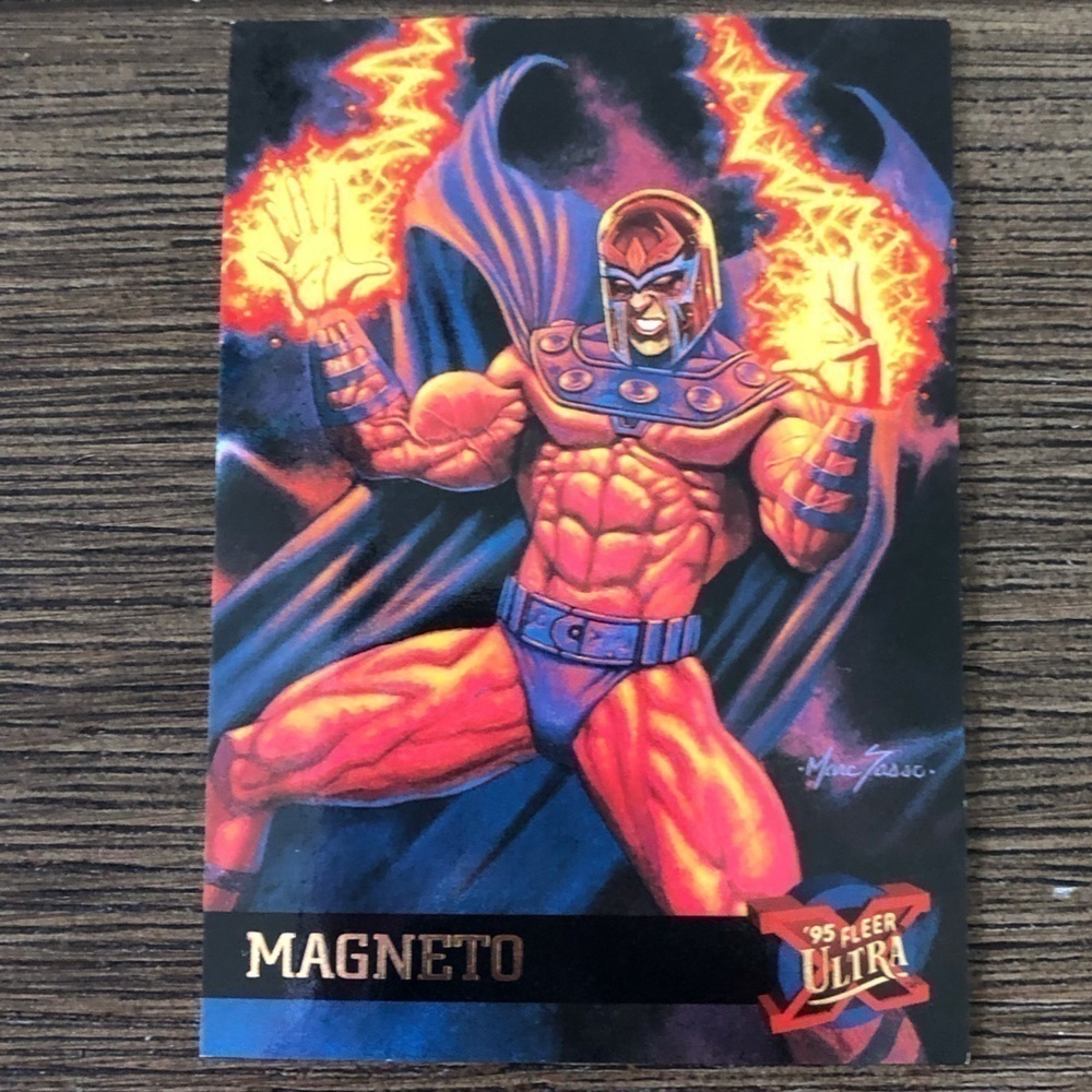 X-Men ’95 Fleer Ultra trading card: Magneto #28